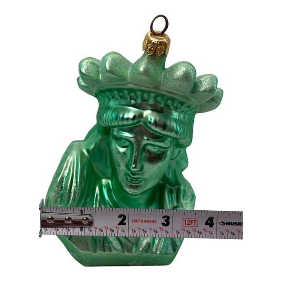 1999 Christopher Radko Lady Liberty Ornament 99-170-0 Patriotic USA 6" Christmas - Picture 9 of 9